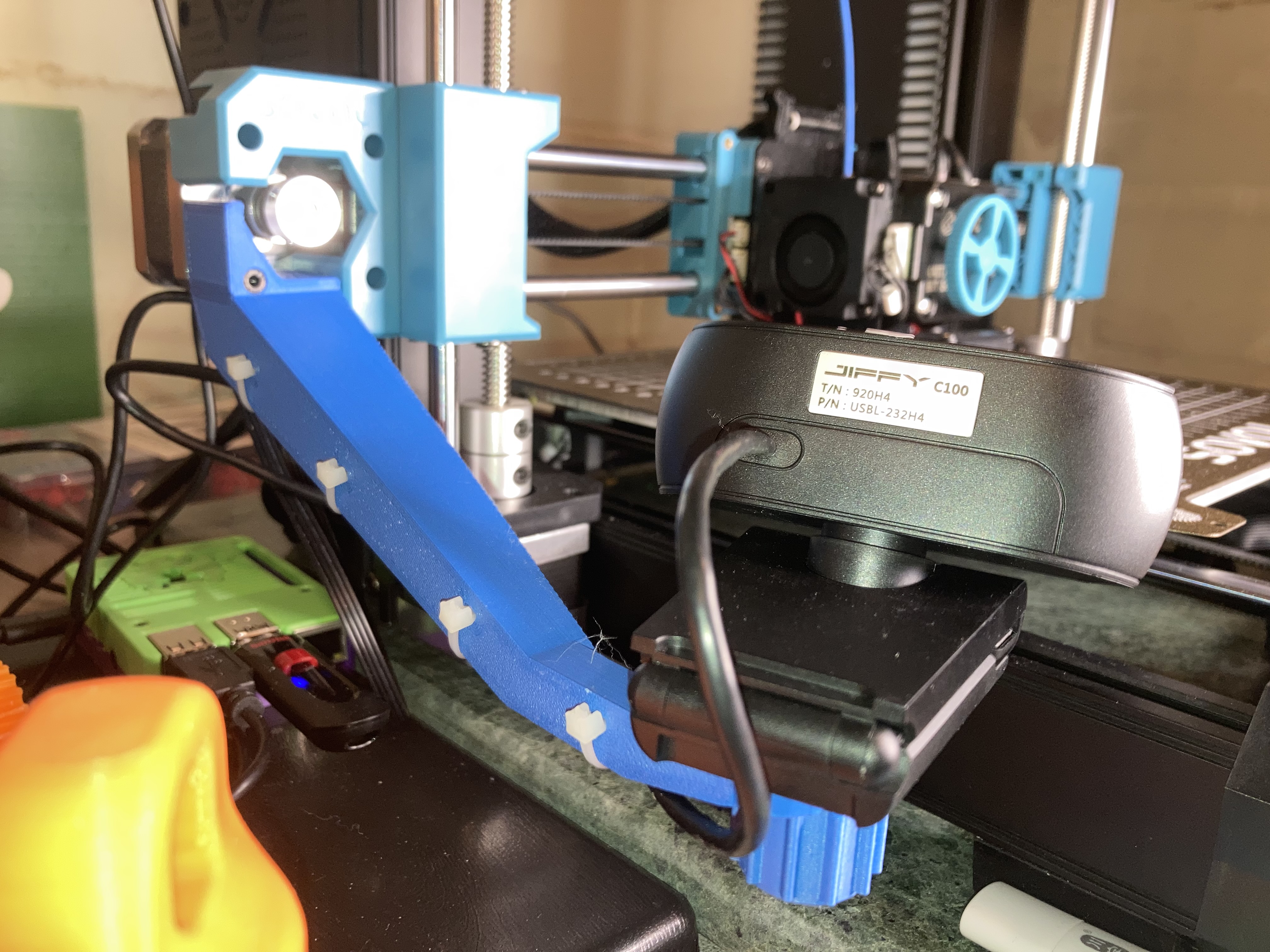 Generic WebCam Mount for Sovol SV-06 3D model thumbnail