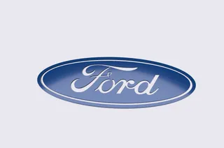Modèle Du Logo de La Société Ford
