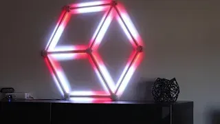 GeoLeaf - 3D Print your own Nanoleaf project - Alexa, Hue and App