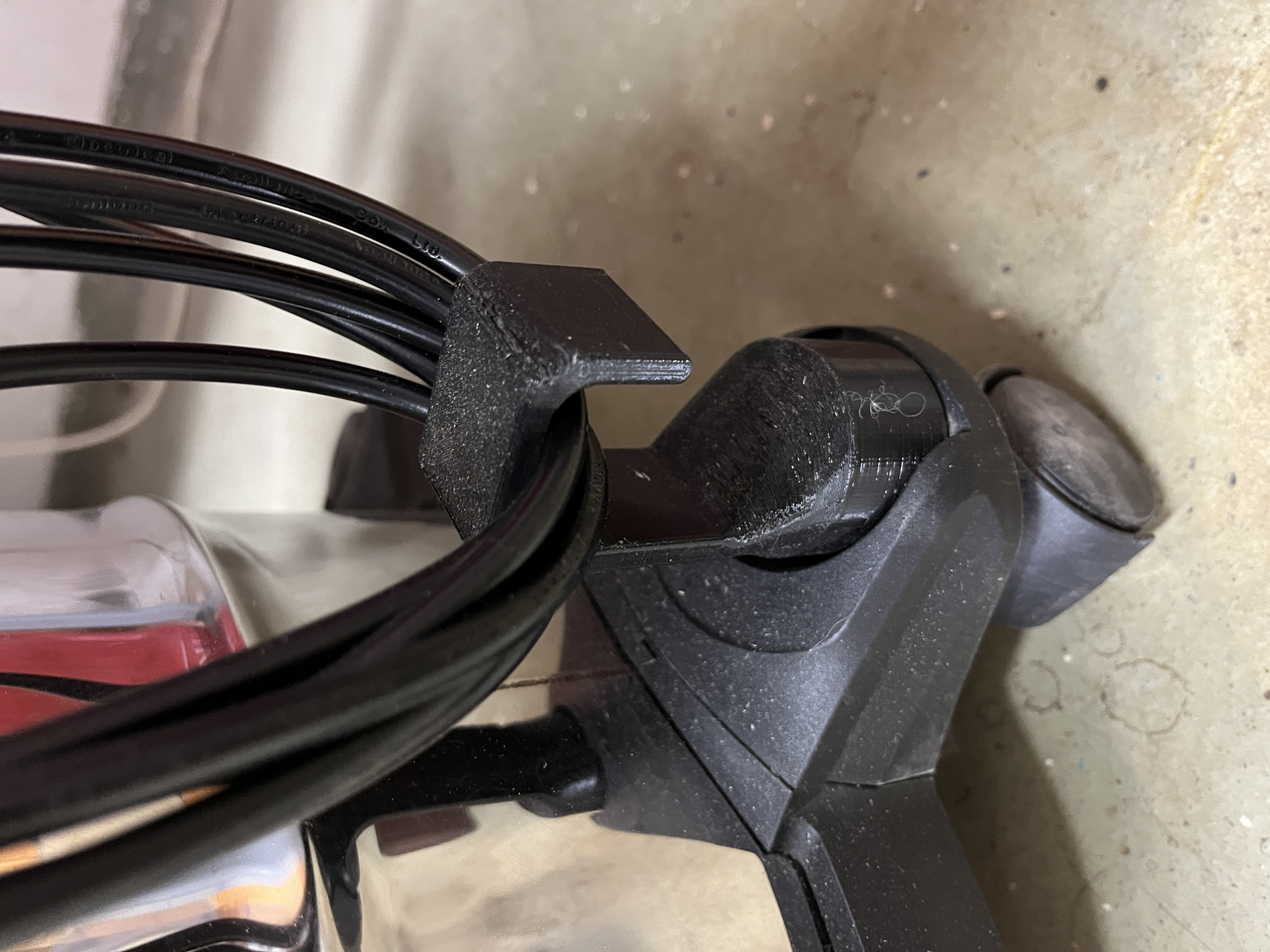 Parkside vacuum cleaner cable hook
