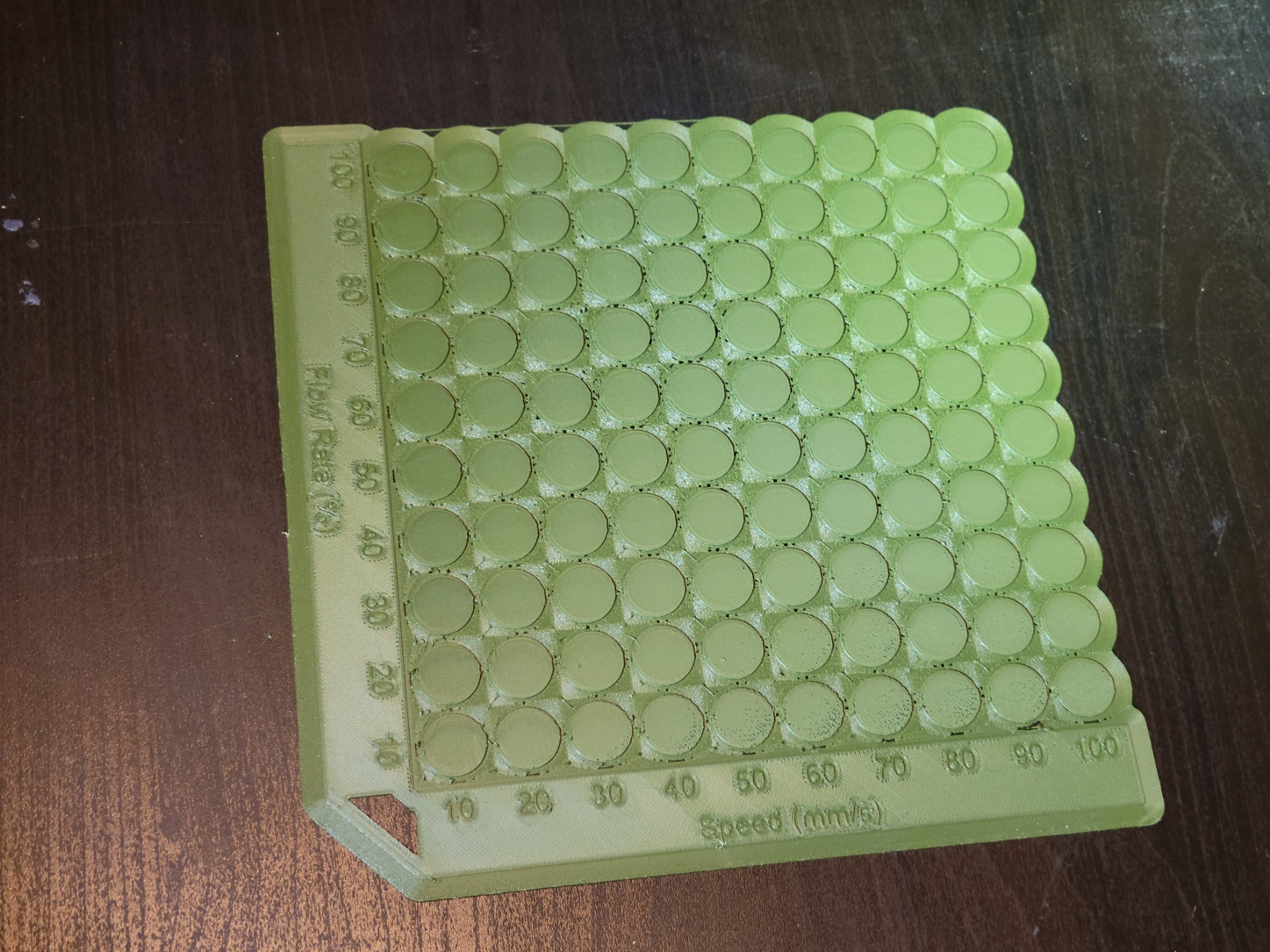 Prusa MK3S Ironing Test with Axes