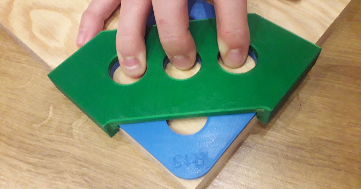 Corner router JIG by SD product Download free STL model