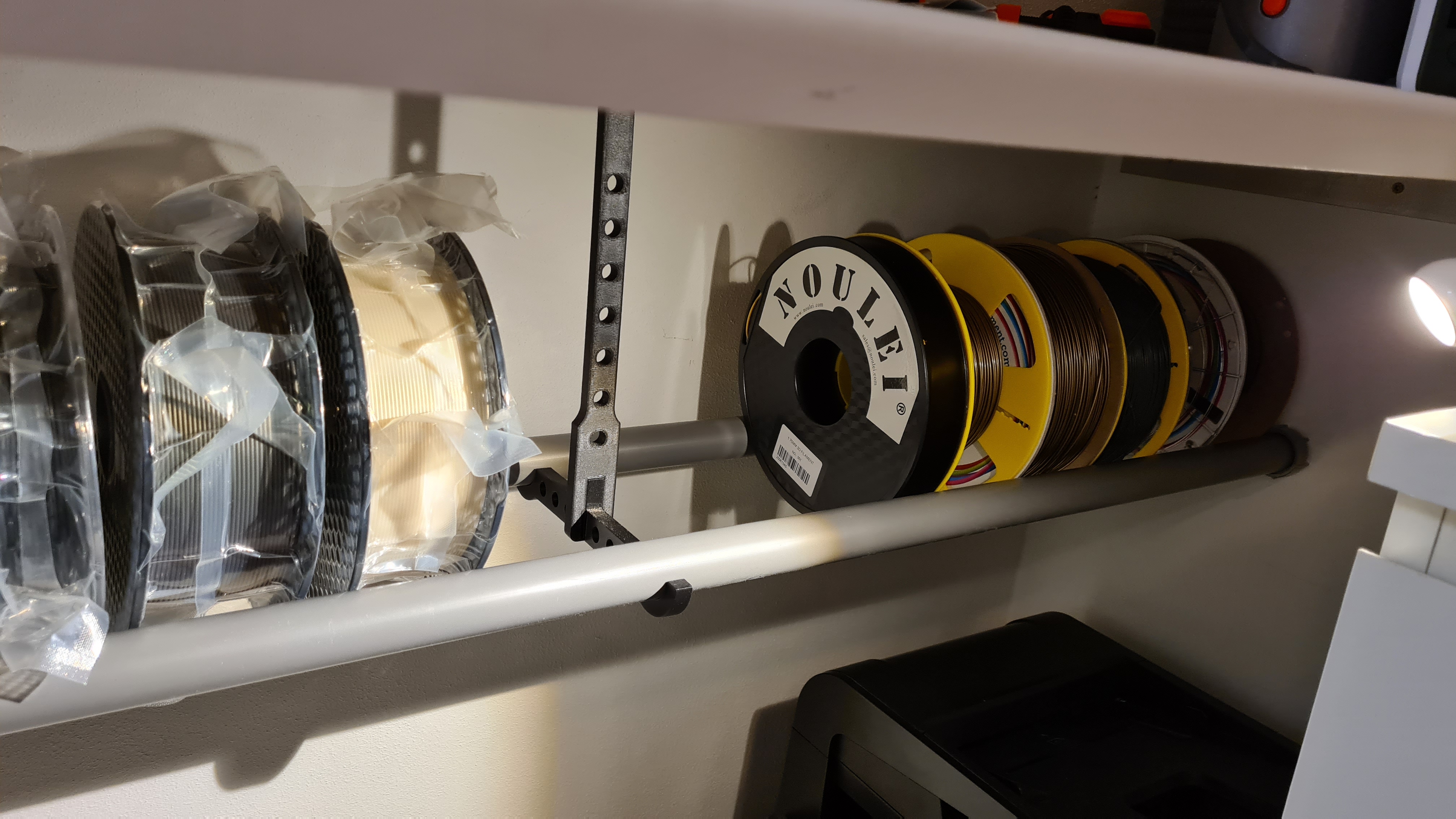 Spool rack holder by gizmofactory | Download free STL model ...