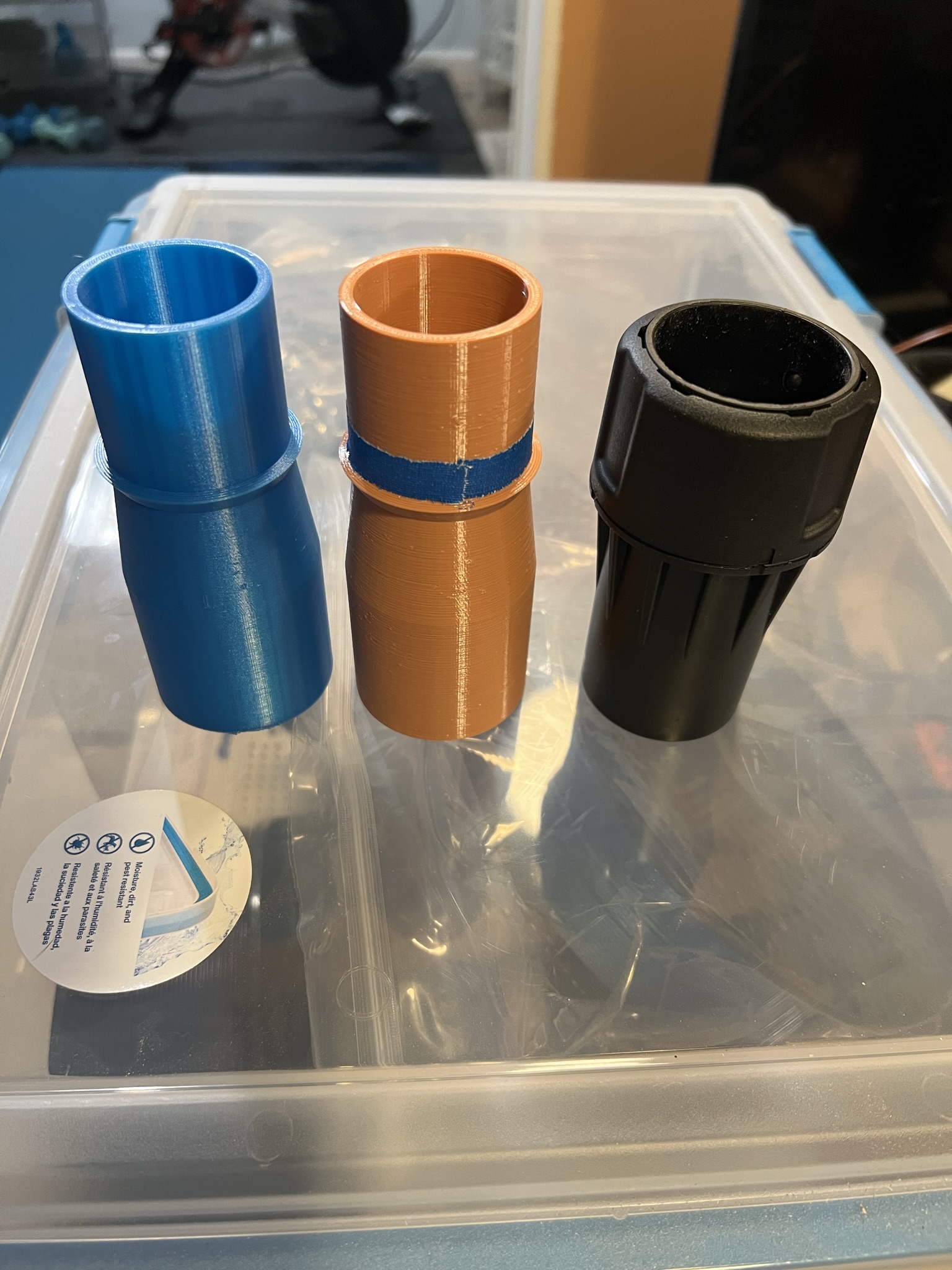 Dewalt Vacuum Hose to Dewalt DWV9000 Universal Connector by Jake Judisch Download free STL