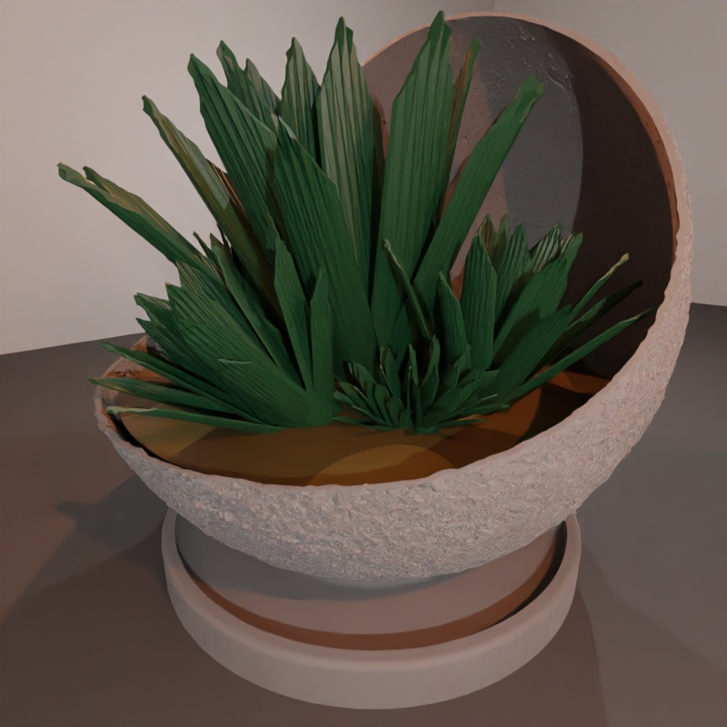 Real Moon Planter by Maker81 | Download free STL model | Printables.com