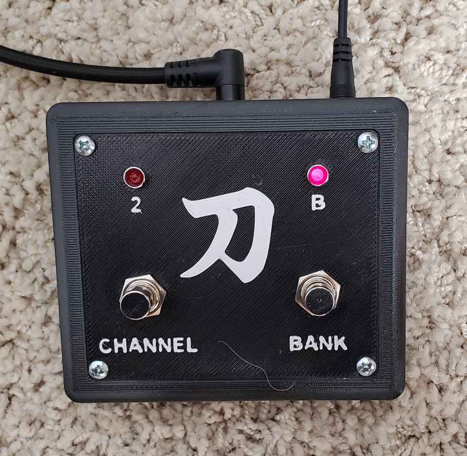 Boss Katana guitar amplifier footswitch by Paul Harker Download free