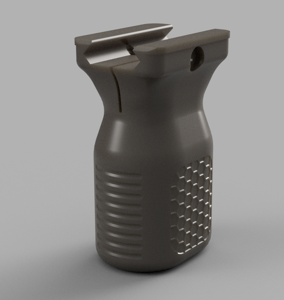 Vertical grip Airsoft Hexagon