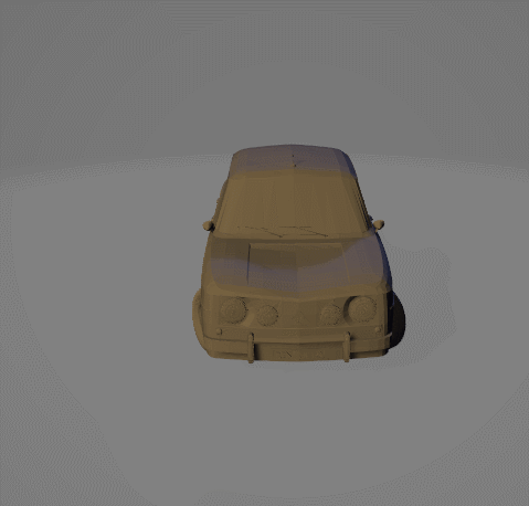 RENAULT 8 COLECCION COCHES CARTOON