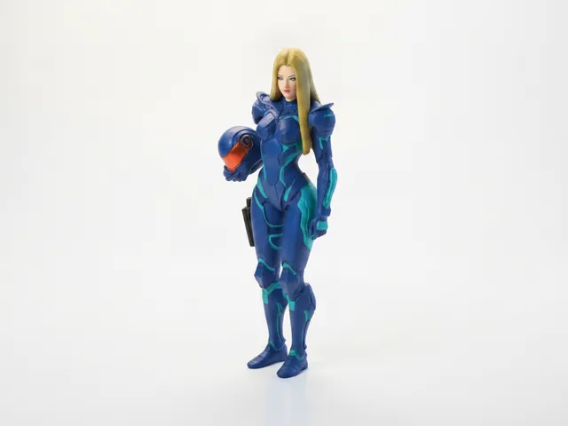 Cyborg Babe Female Figurine Sci-Fi 3D Printable