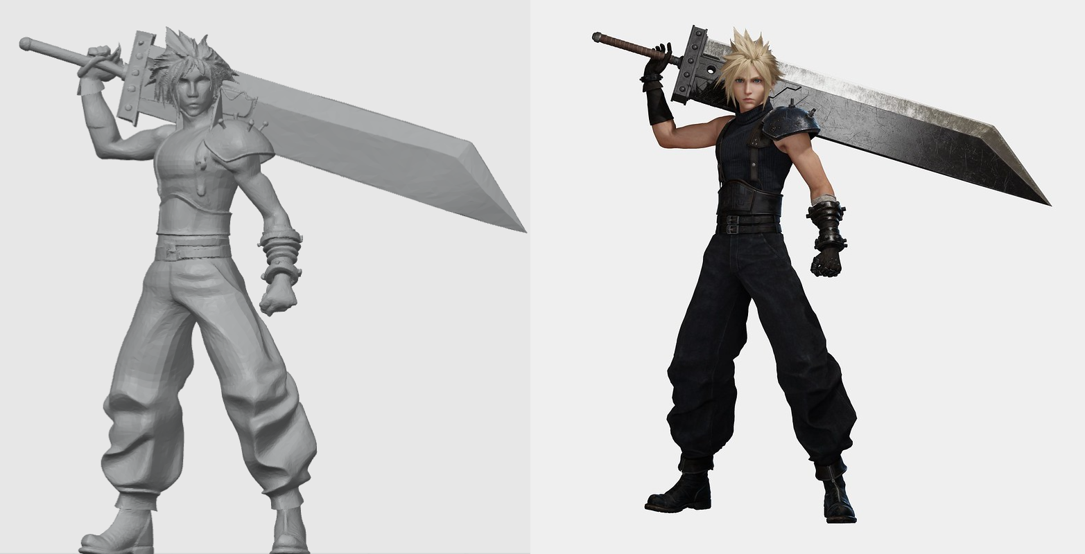 Cloud Strife Figure Final Fantasy