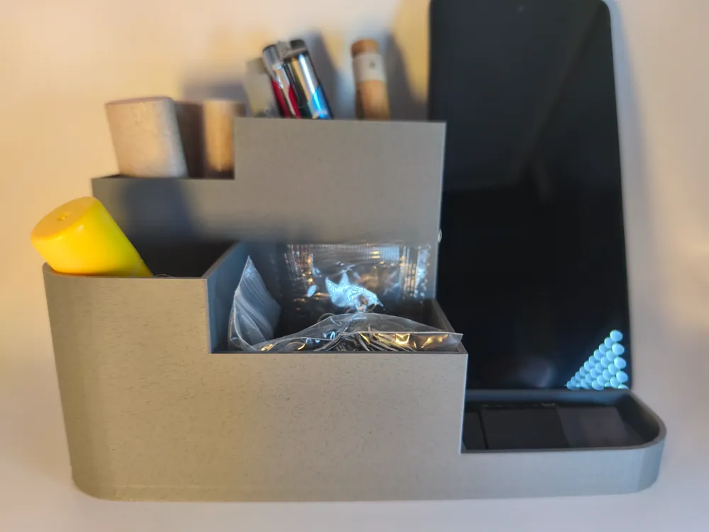 Modern Desk Organizer & Phone Stand