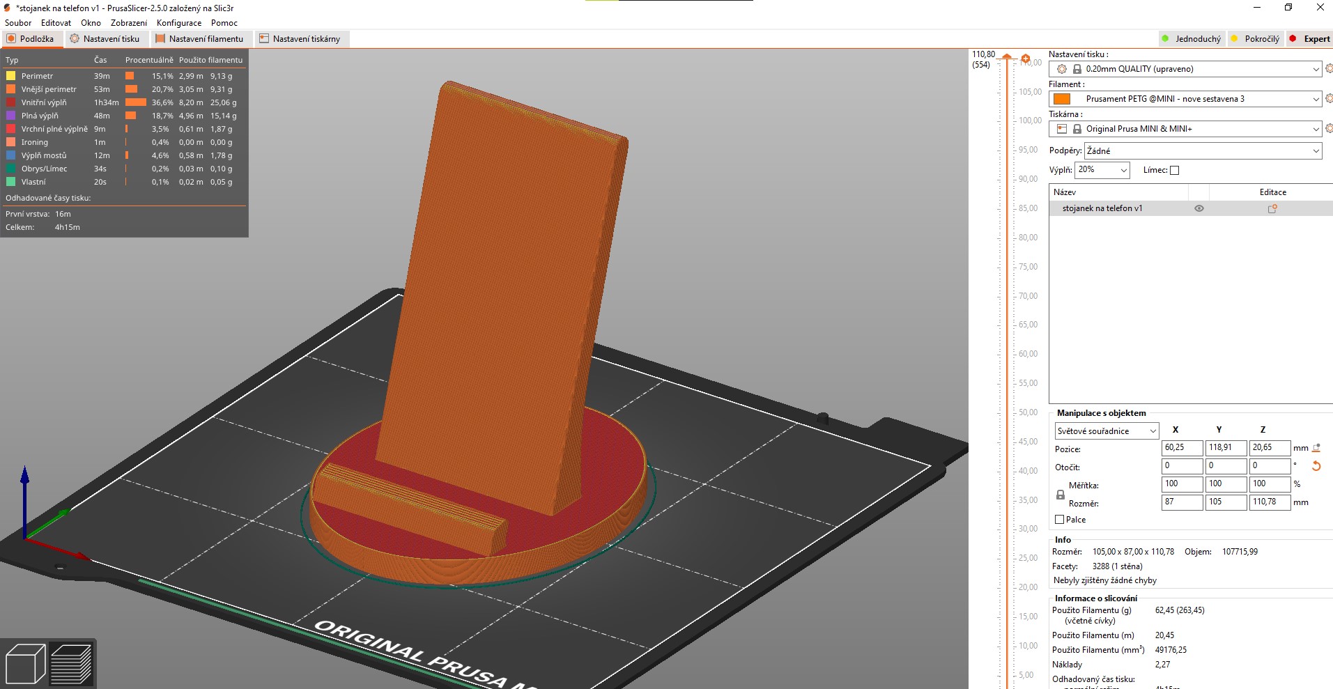 Phone holder by V3nca | Download free STL model | Printables.com