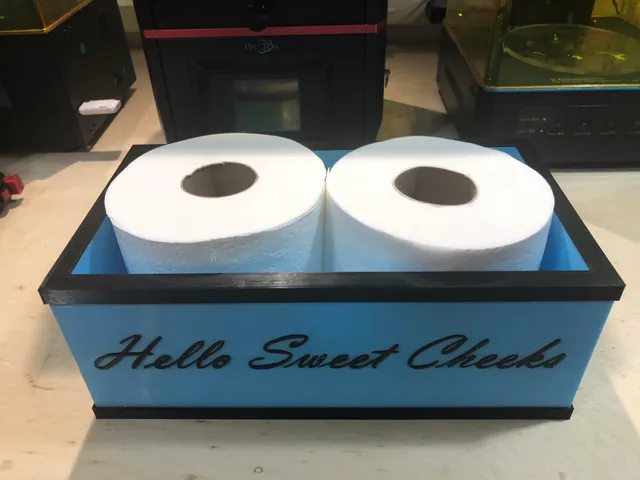 Toilet paper roll holder