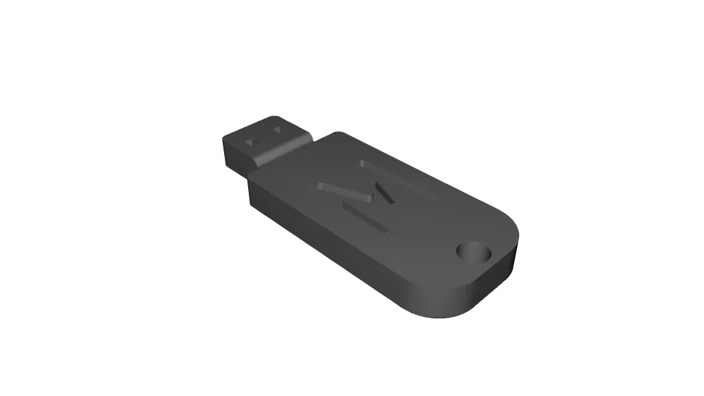 Keychain - USB by YeaH | Download free STL model | Printables.com