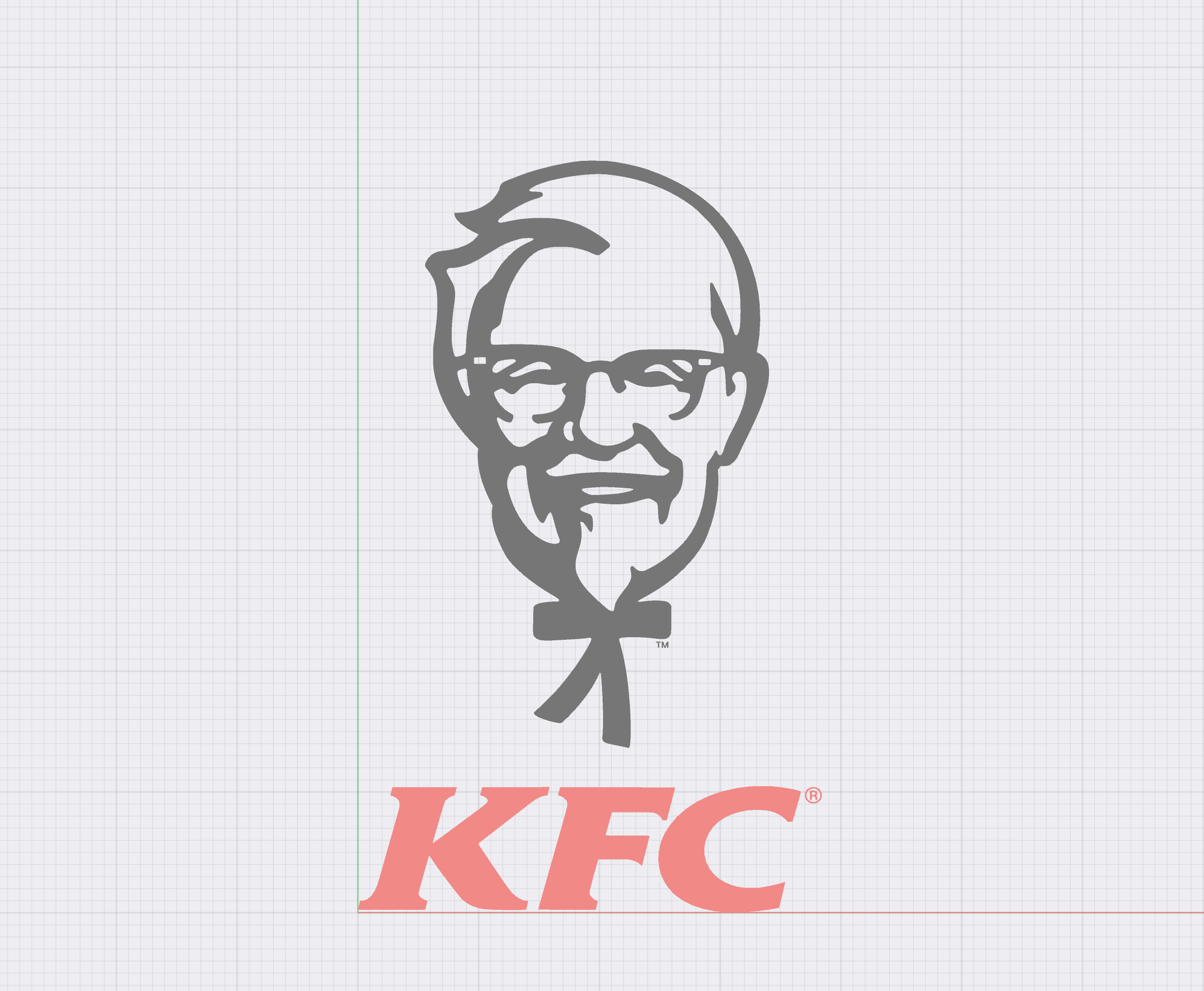 KFC / Kentucky Fried Chicken Logo by ToxicMaxi | Download free STL ...
