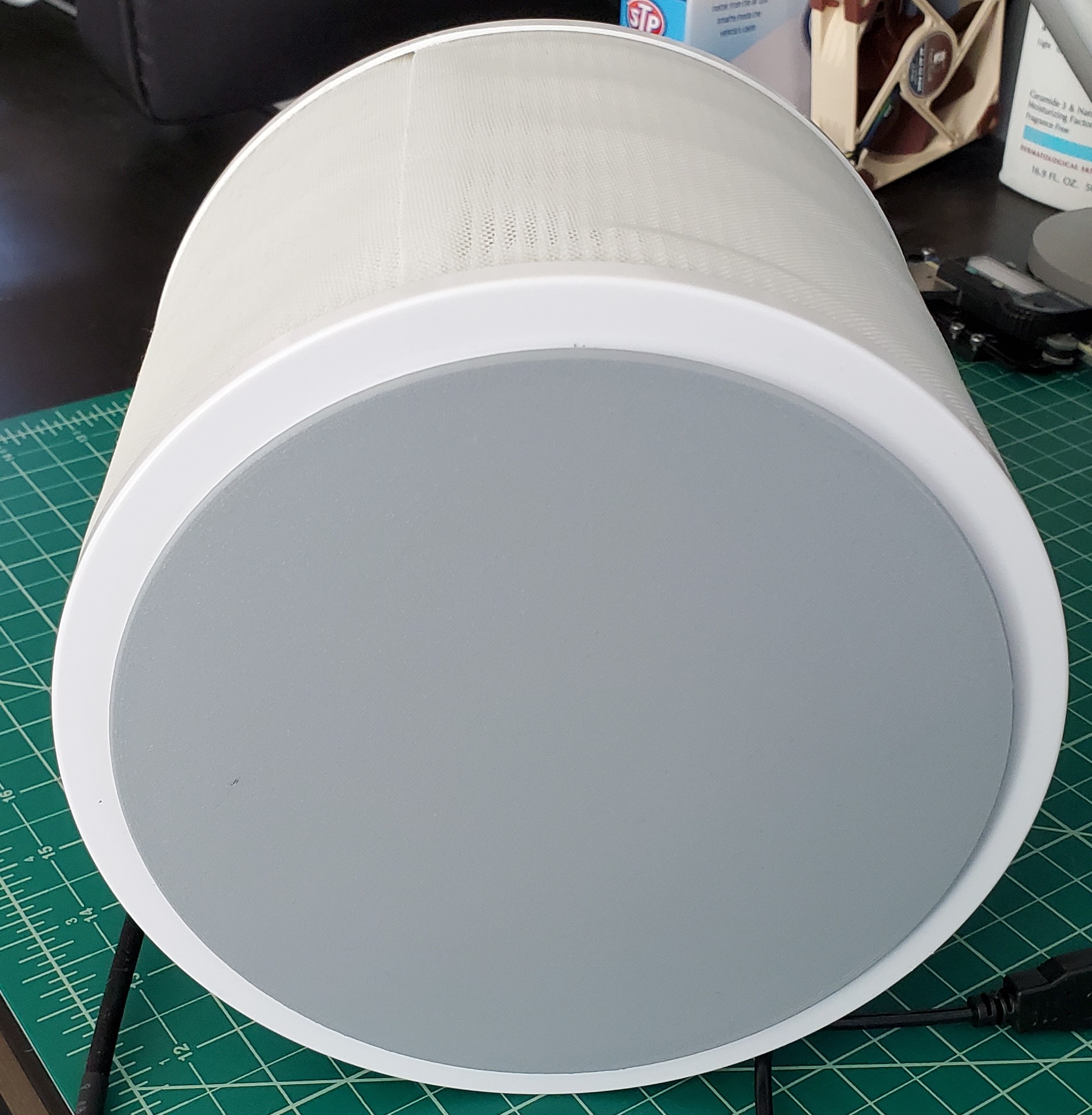 DIY HEPA Air Filter for 120mm PC Fan by Greymanx Download free STL model