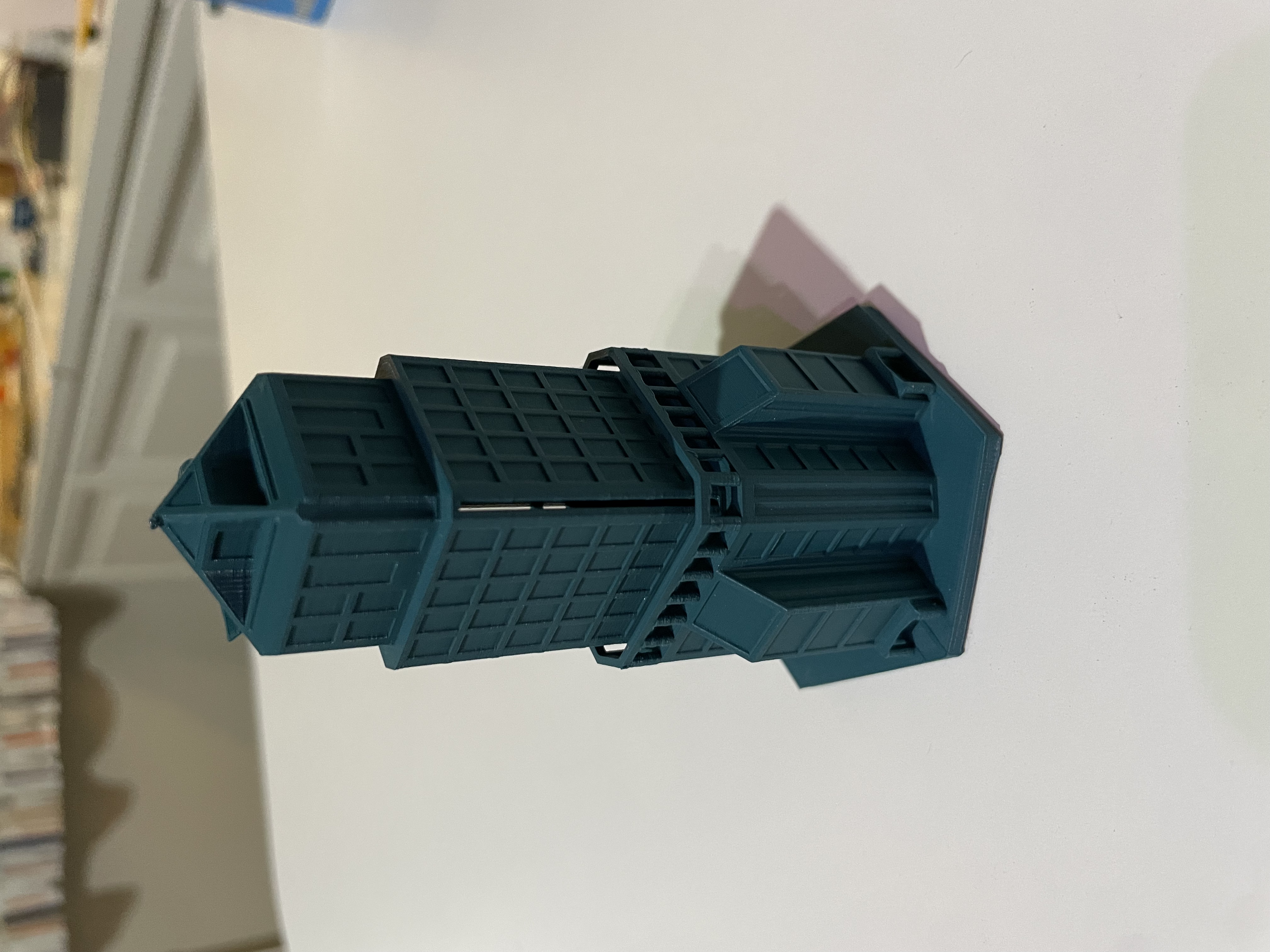 Art Deco building model