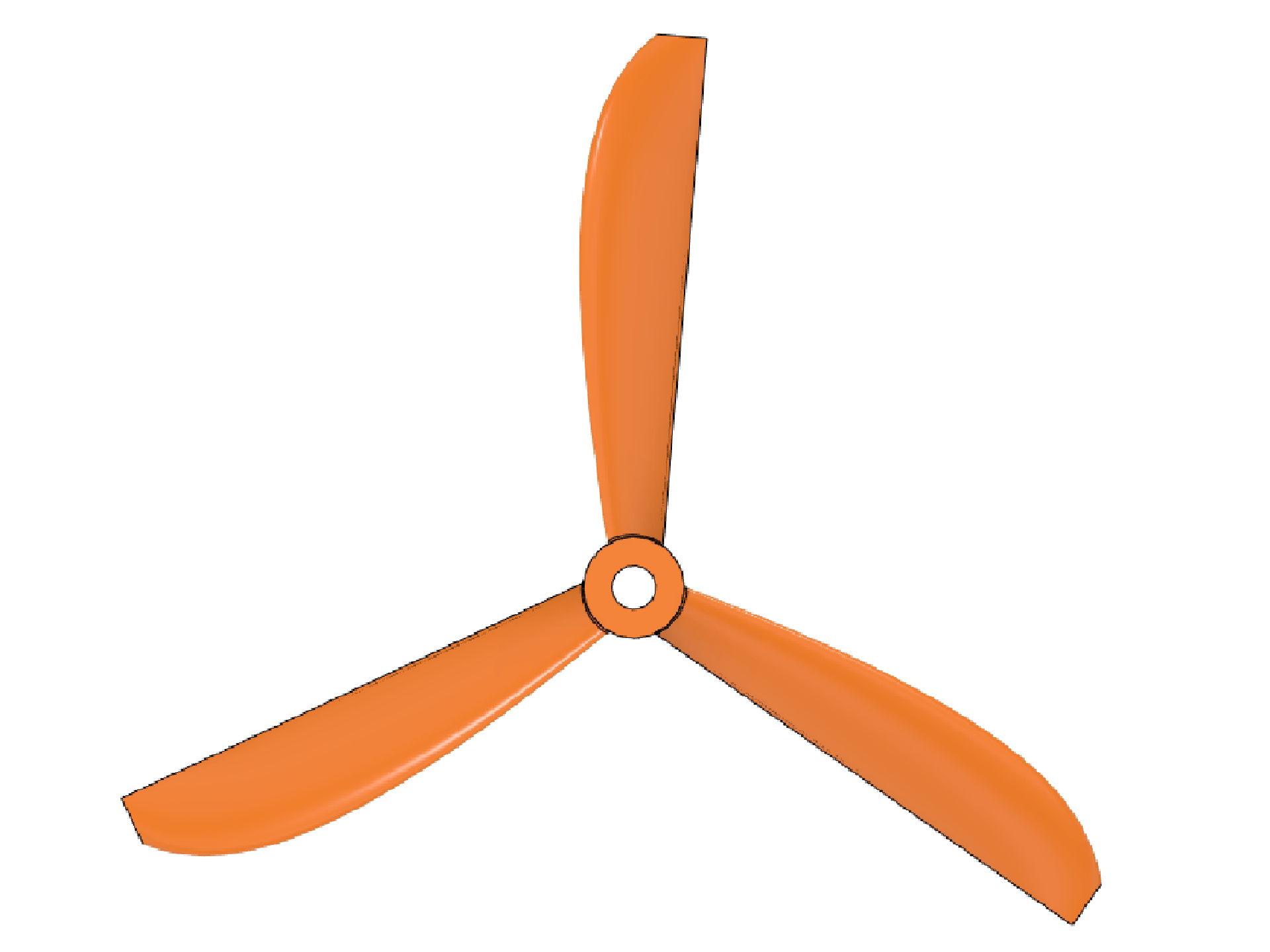 5045 tri propeller by ilikeapples12 Download free STL model