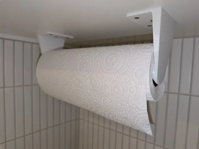 Paper towel roll holder