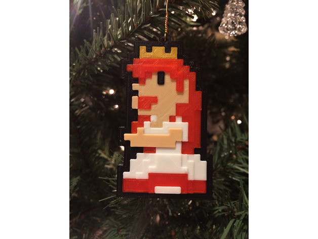 Princess Peach Hanging Ornament