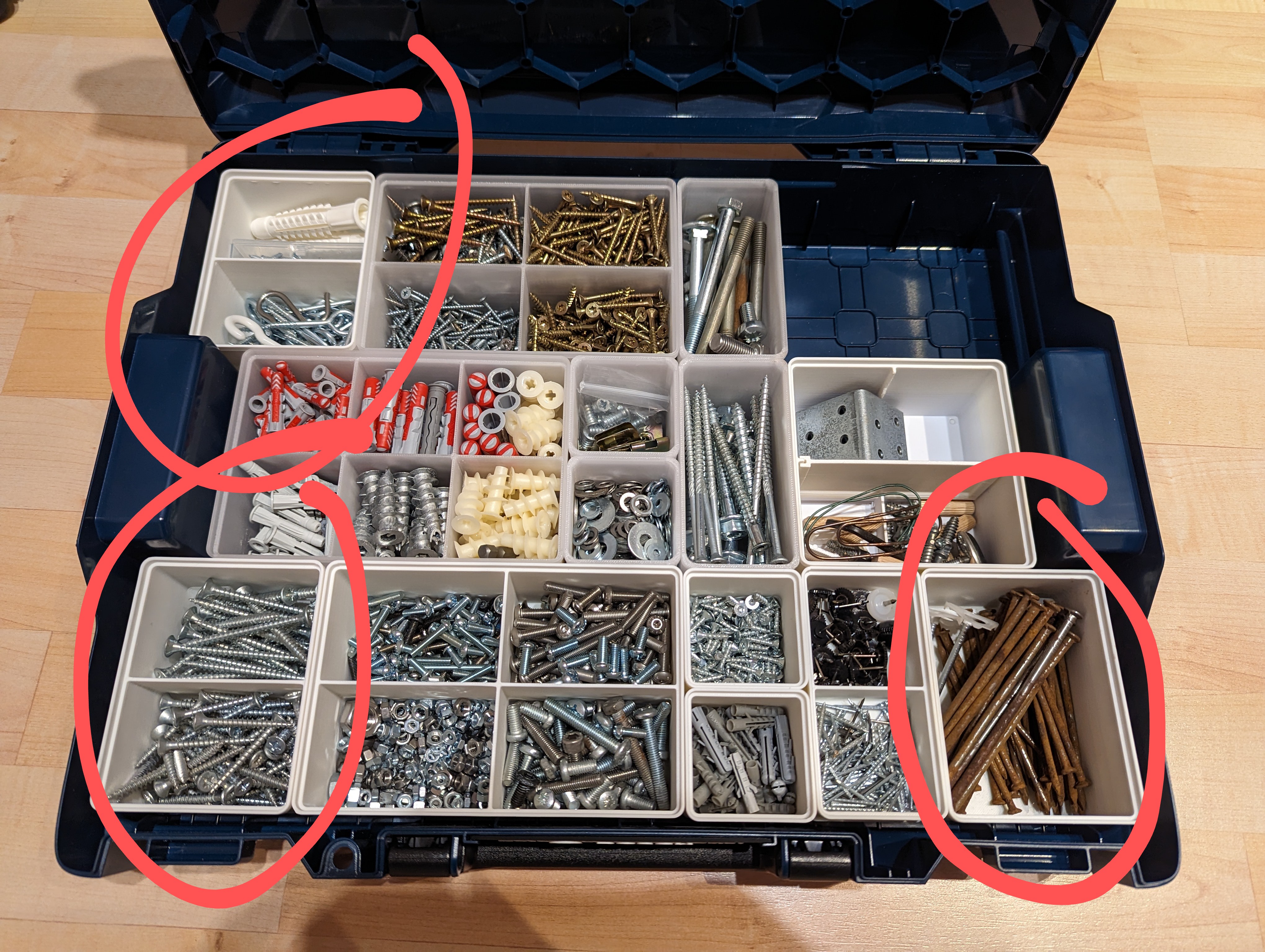 L-Boxx Corner Stackable Insertbox Remix