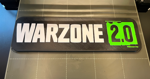 Call of Duty Warzone 2.0 Magnetic Display Plate by Bpafoshizle