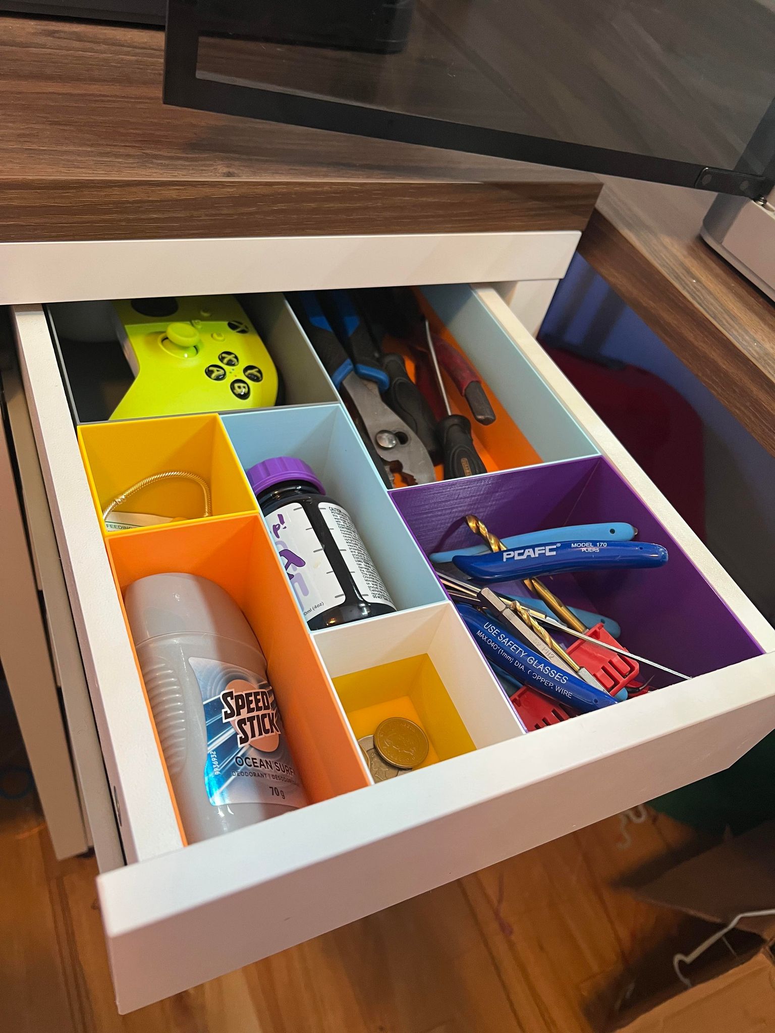 Ikea MICKE Drawer Organizers by cookiemic Download free STL model