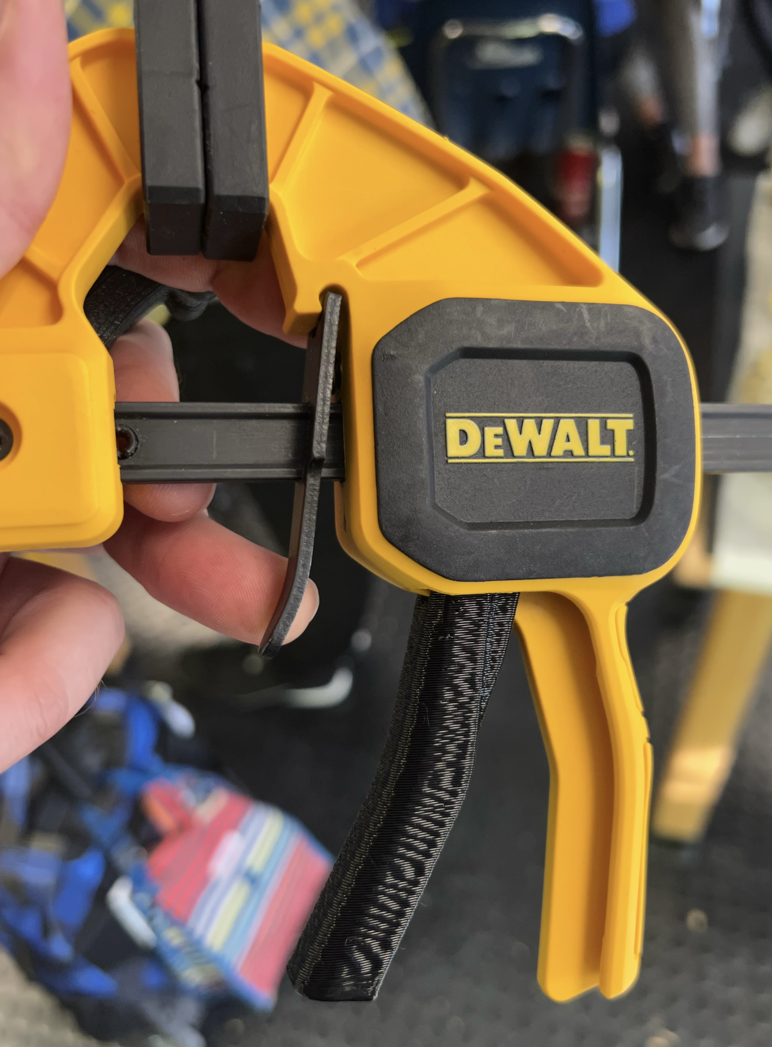 DeWalt Trigger Clamp Replacement Trigger by Jesse Download free STL