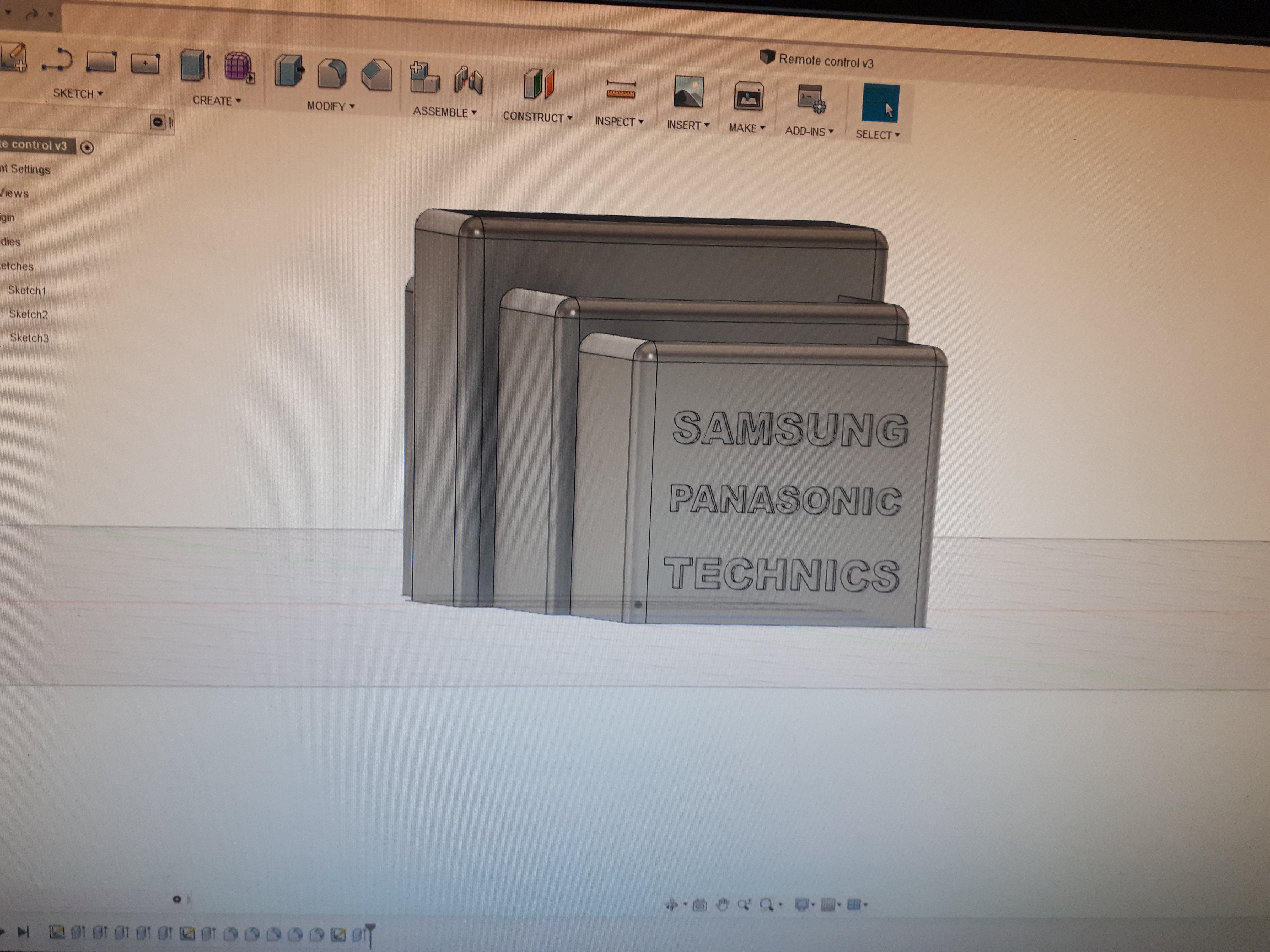 Miniatura 6 do modelo 3D support télécomandes (remote control)