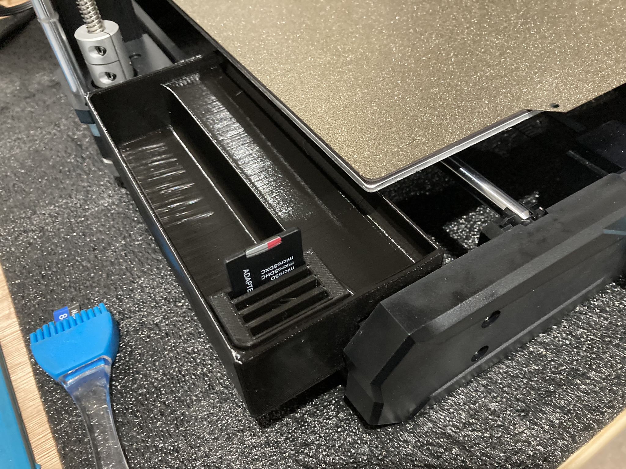 Sovol SV06 side bin and SD card holder