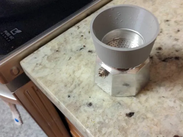 Bialetti 1 cup moka pot dosing funnel