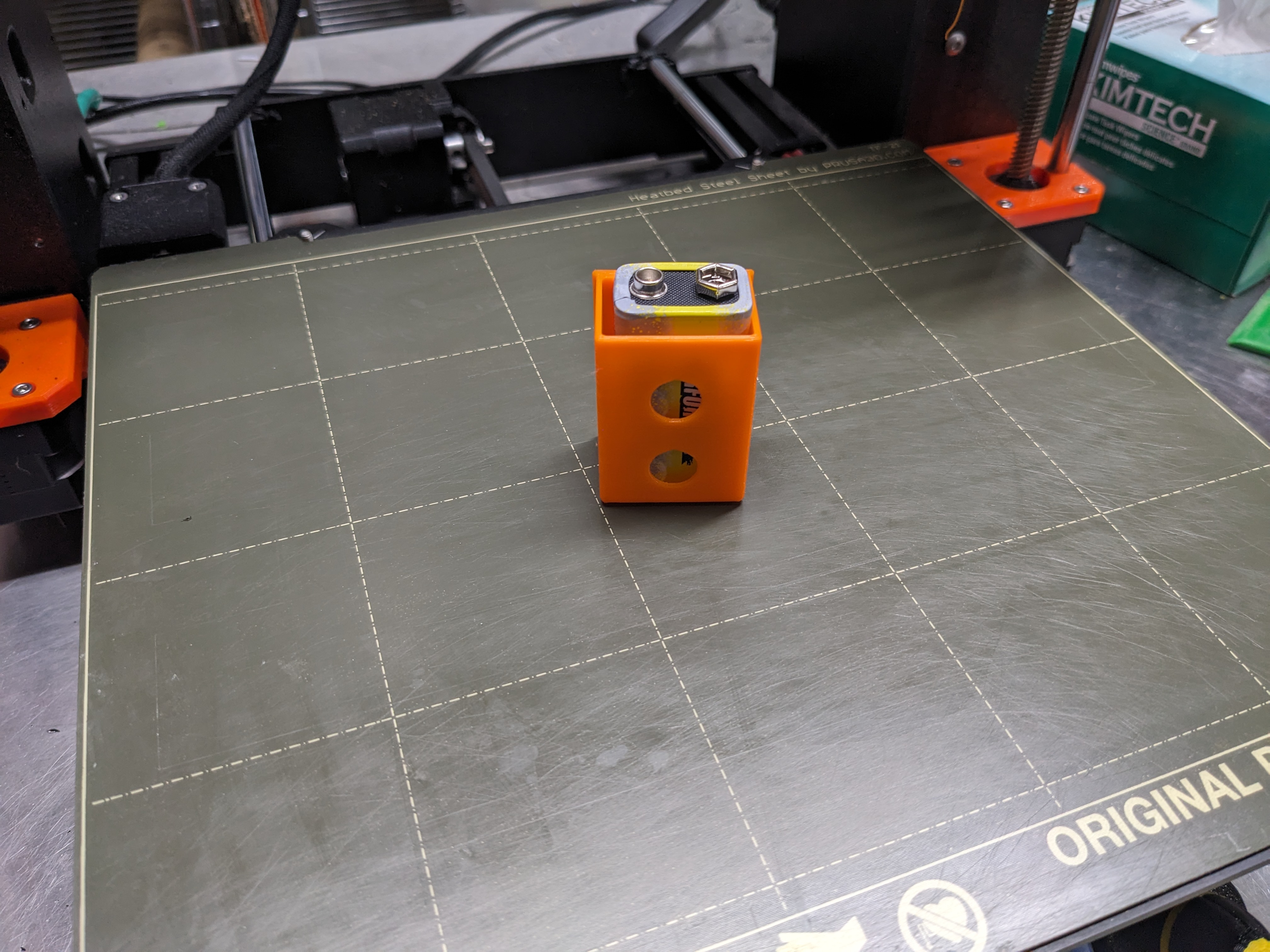 9V Battery Holder - Clip - Pocket