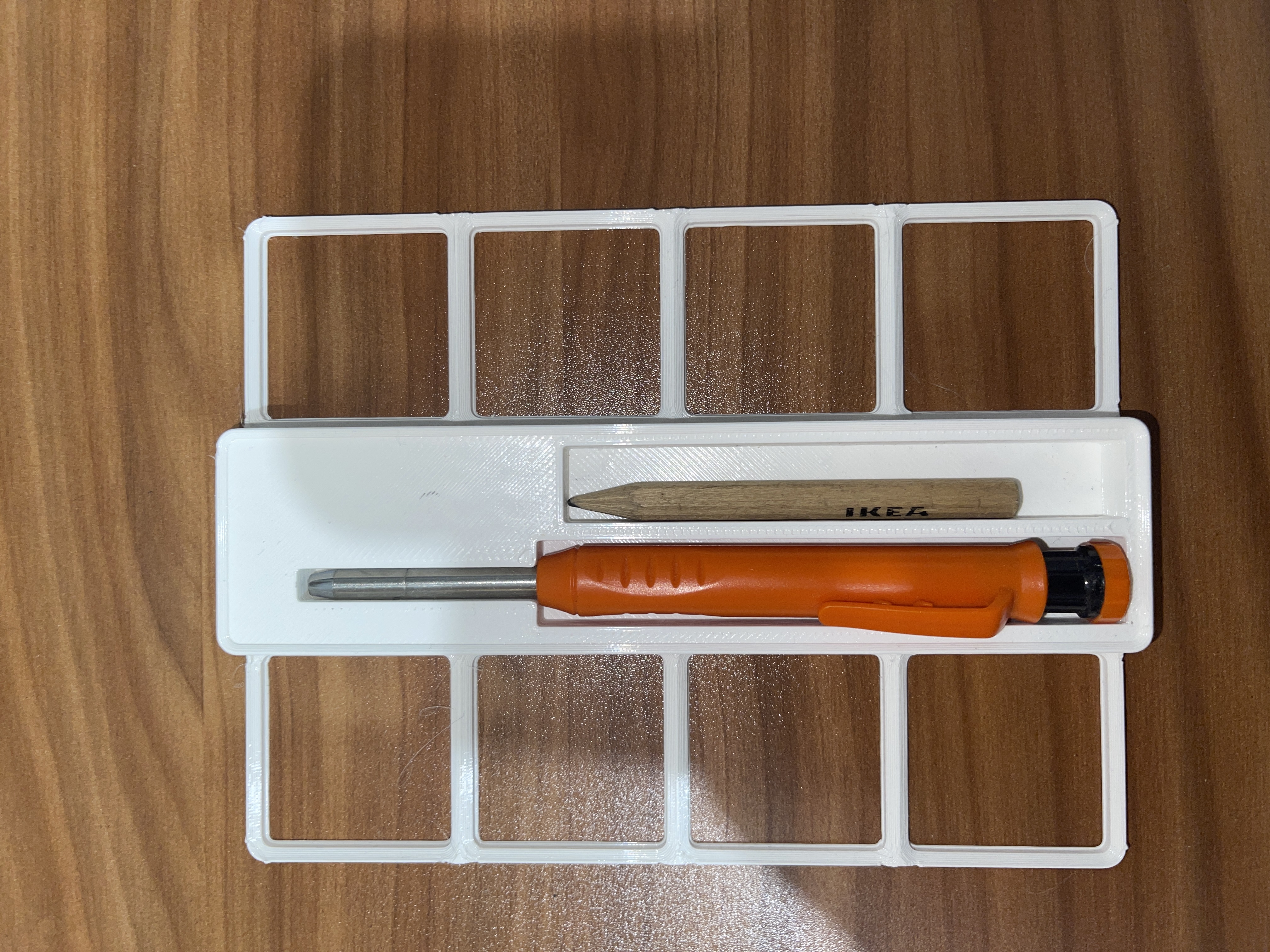 Gridfinity carpenter pencil holder