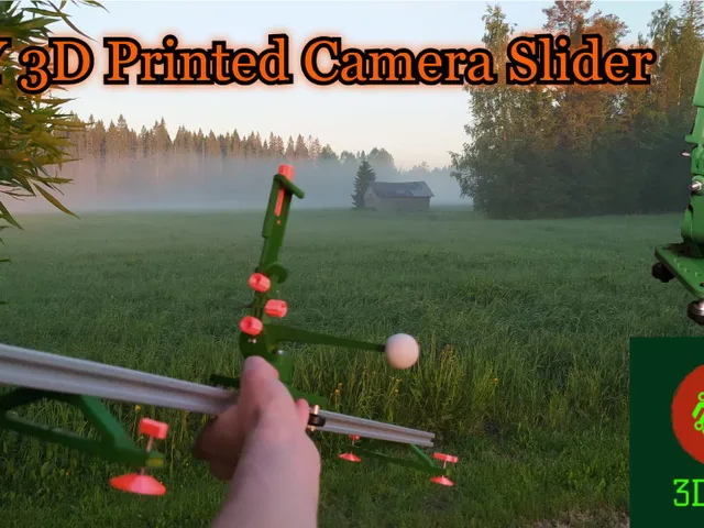 DIY 3D Printed Camera slider