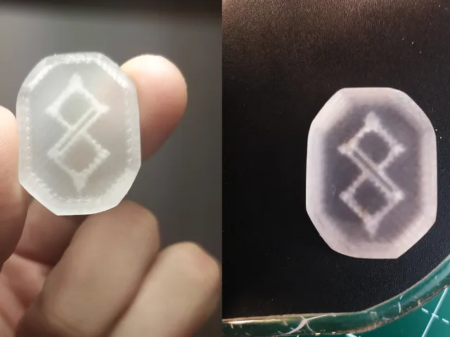 Blasphemous gem transparent symbol