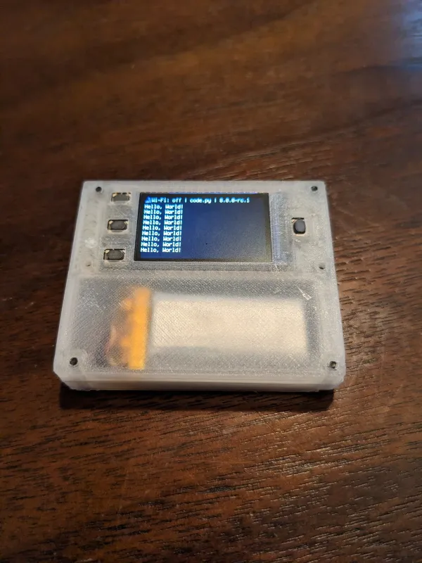 Adafruit ESP32-S2 Reverse TFT Feather Case by badabby | Download free ...