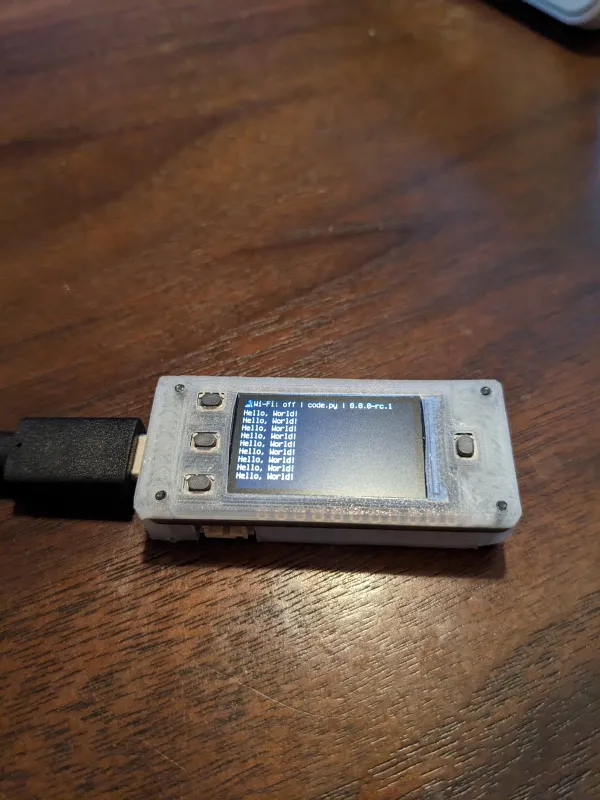 Adafruit ESP32-S2 Reverse TFT Feather Case by badabby | Download free ...