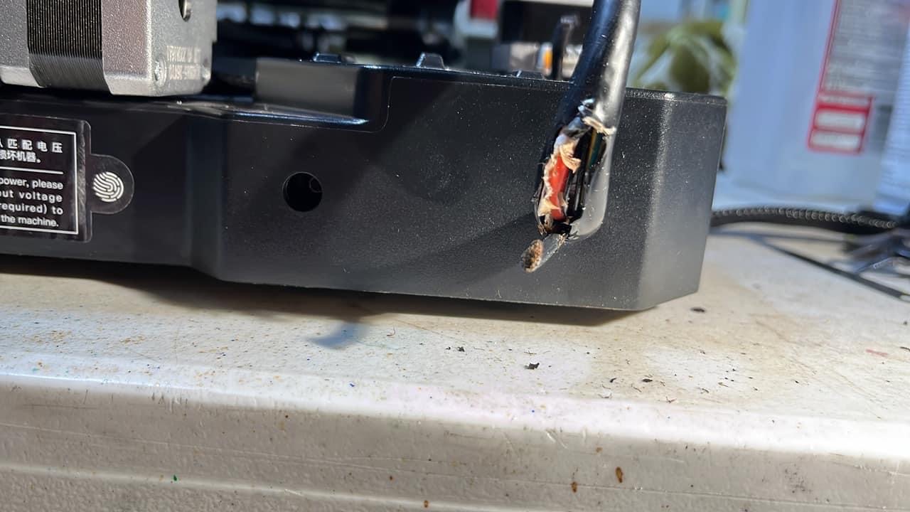 Ender 3 S1/S1 Pro Hot Bed Cable Strain Relief