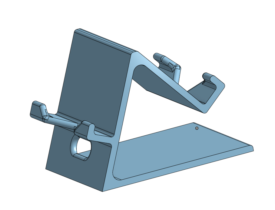 Two Position Phone Holder (No Supports)