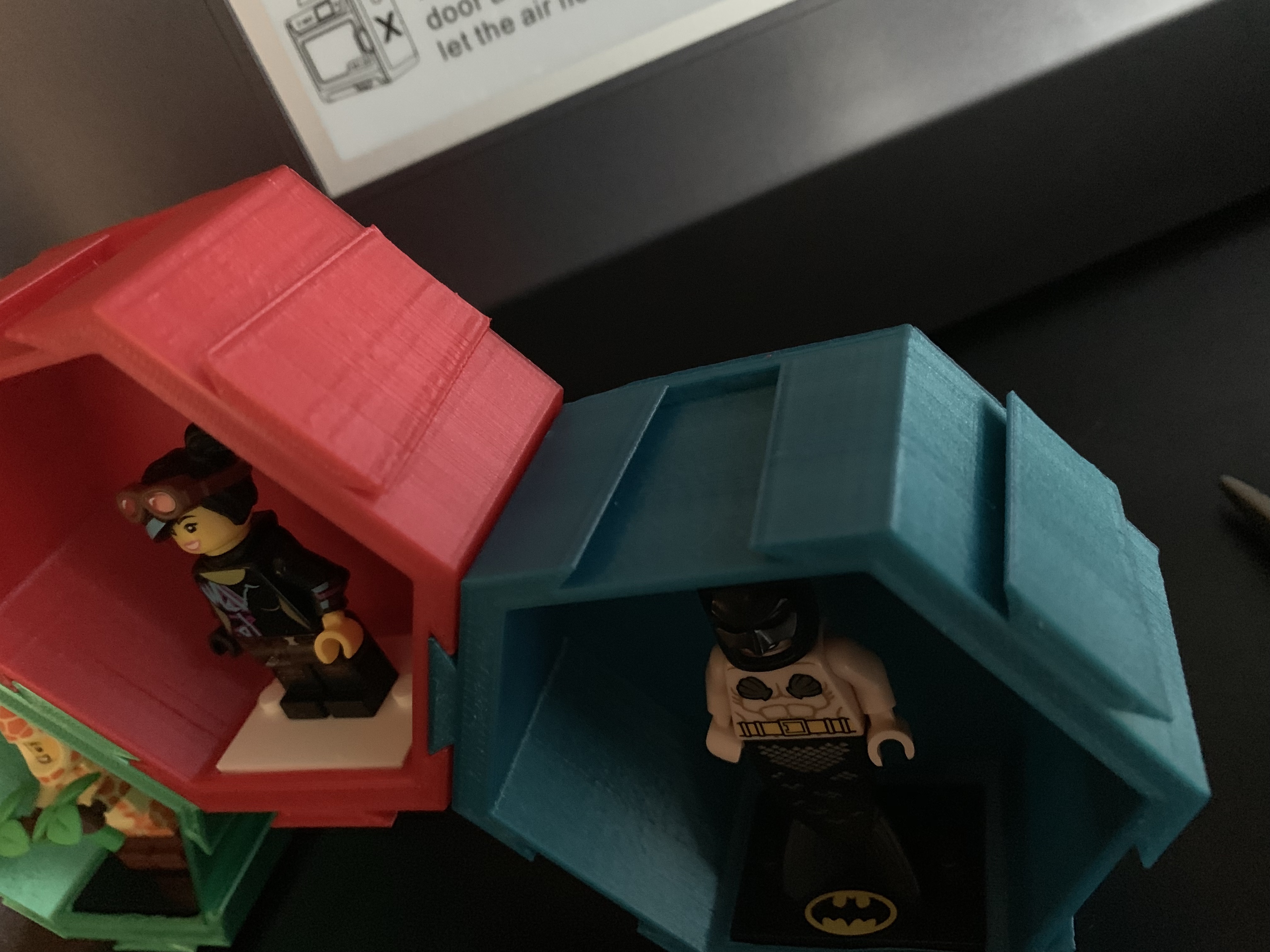 Miniatura 7 do modelo 3D Modular Hexagonal Dovetail display box