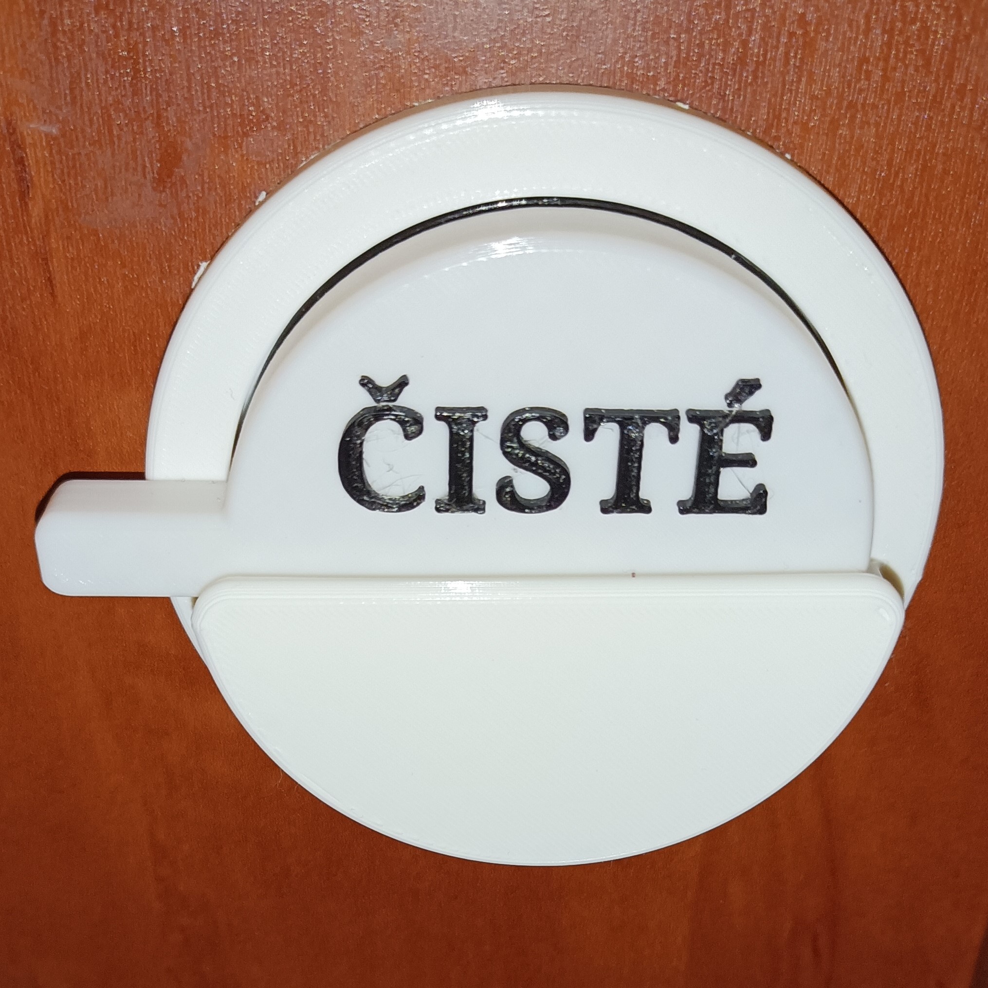 Dishwasher Sign CZ 3D model thumbnail