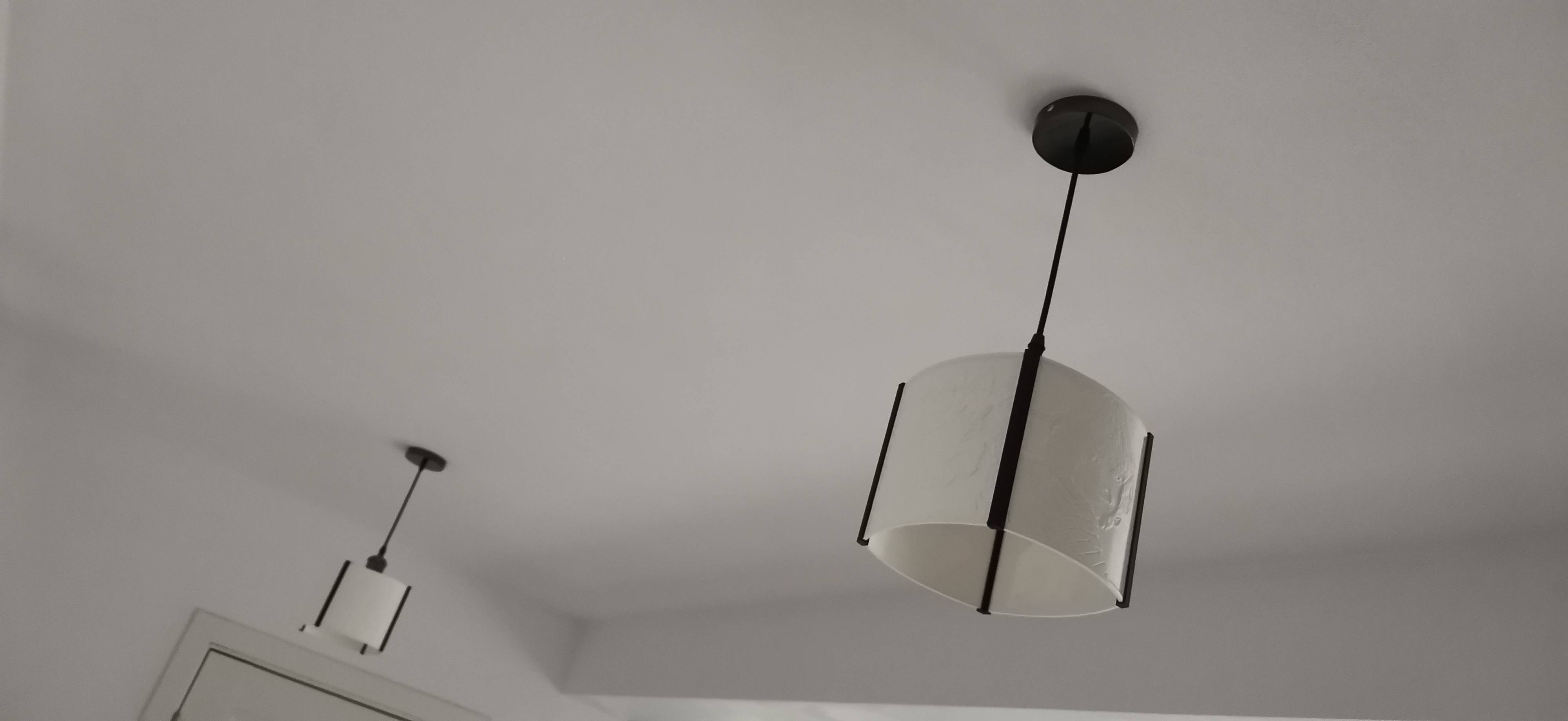 Miniatura 2 do modelo 3D Lithophane ceiling light