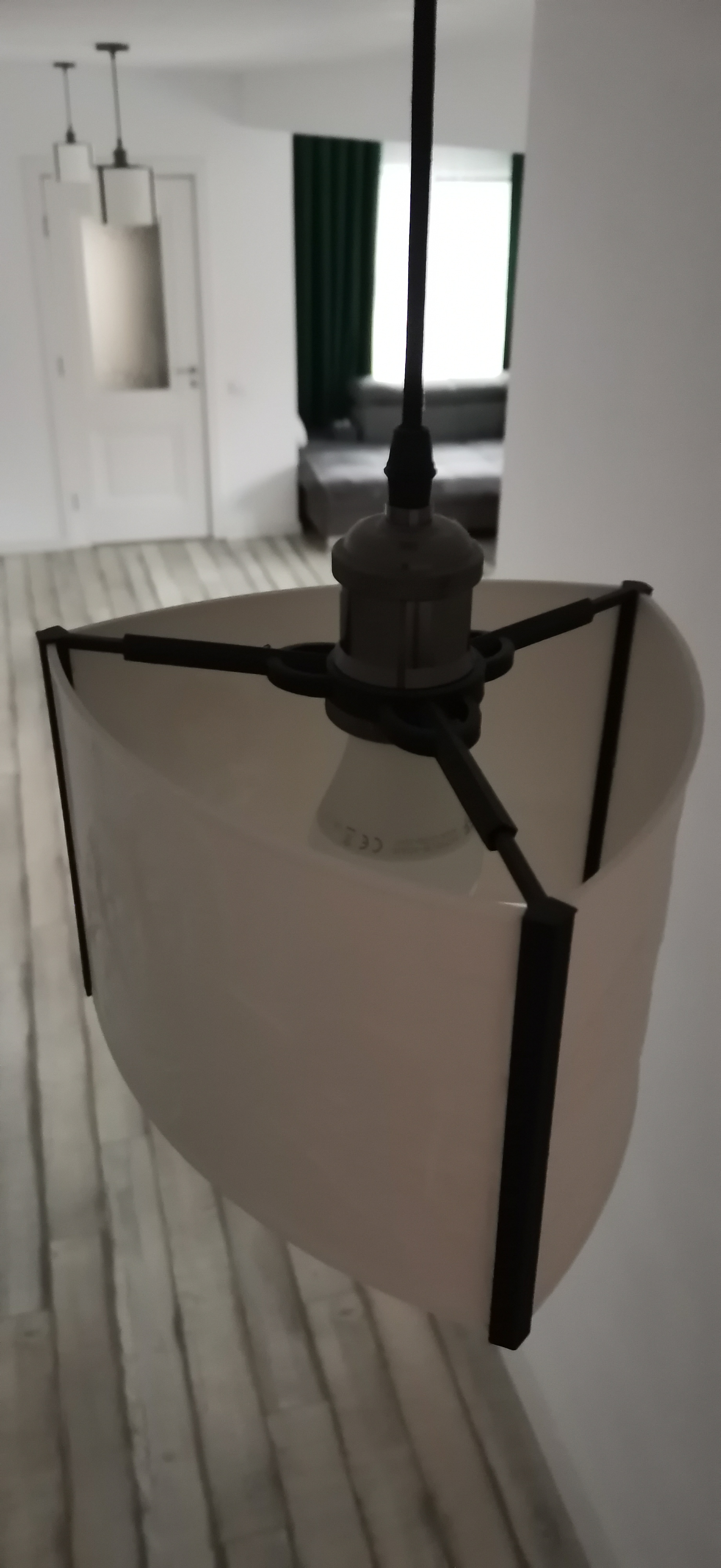 Miniatura 4 do modelo 3D Lithophane ceiling light