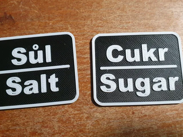Cedulky na kořenky