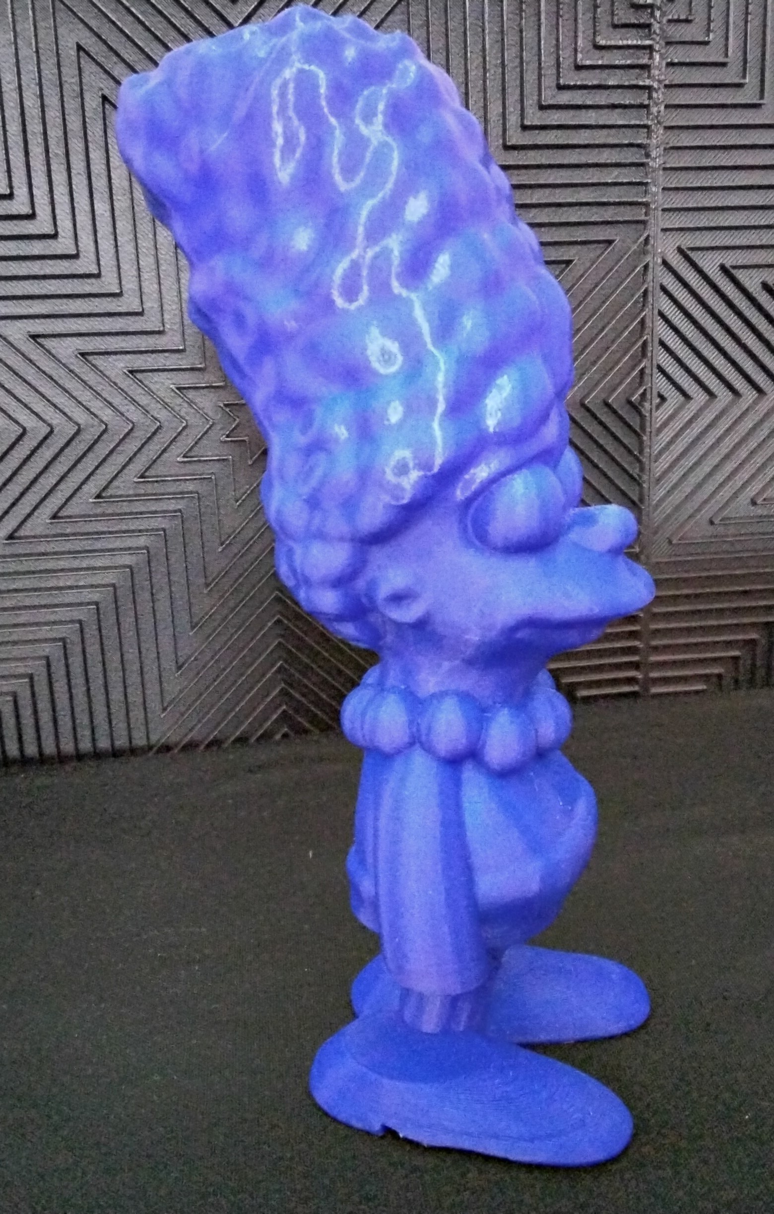 Miniatura 2 do modelo 3D Marge Simpson Bust
