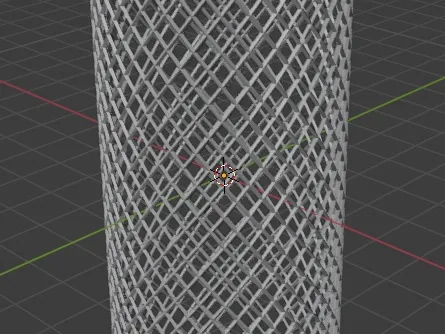 mesh cylinder
