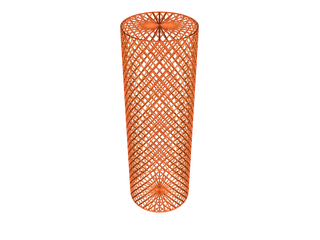 mesh cylinder by Branislav Poldauf | Download free STL model ...