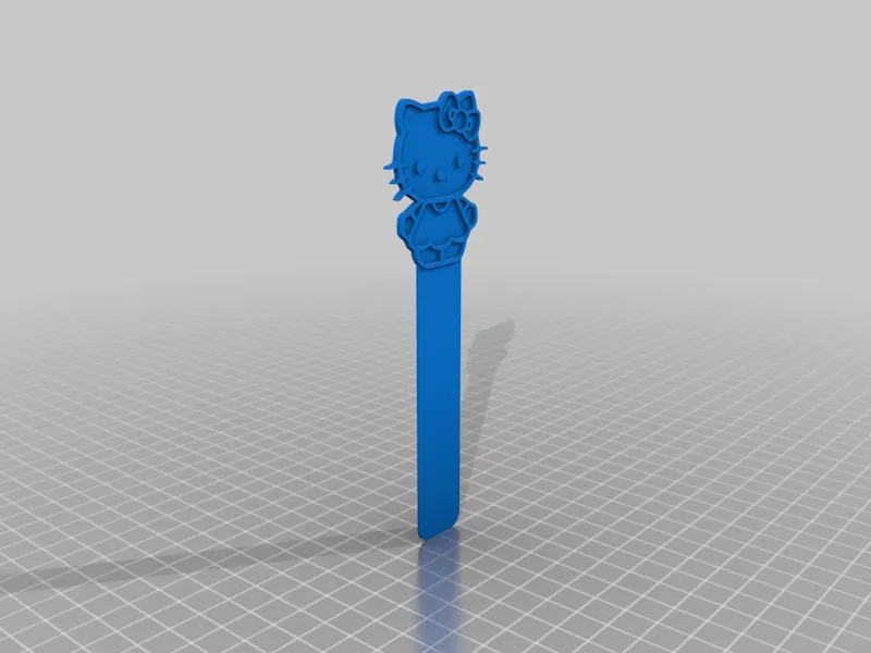 hello-kitty-bookmark-by-mrmila-download-free-stl-model-printables-com