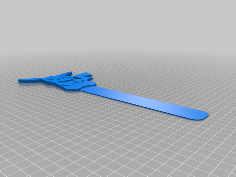 Miniatura 2 do modelo 3D Pikachu bookmark