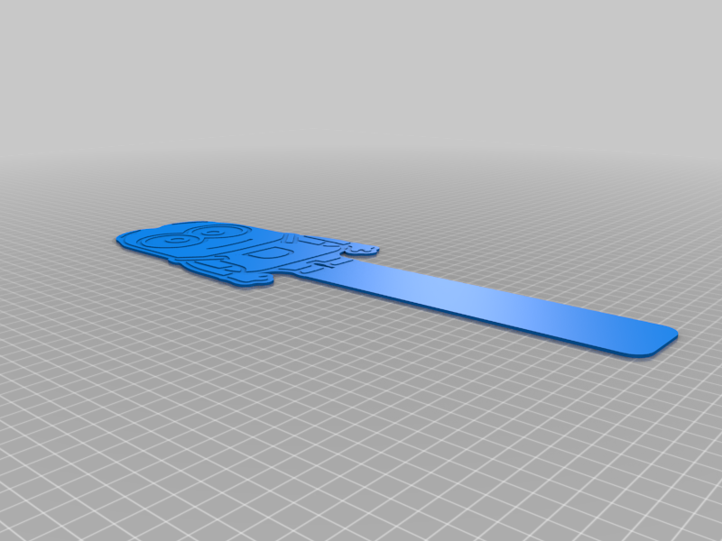 Minion bookmark by mrmila | Download free STL model | Printables.com